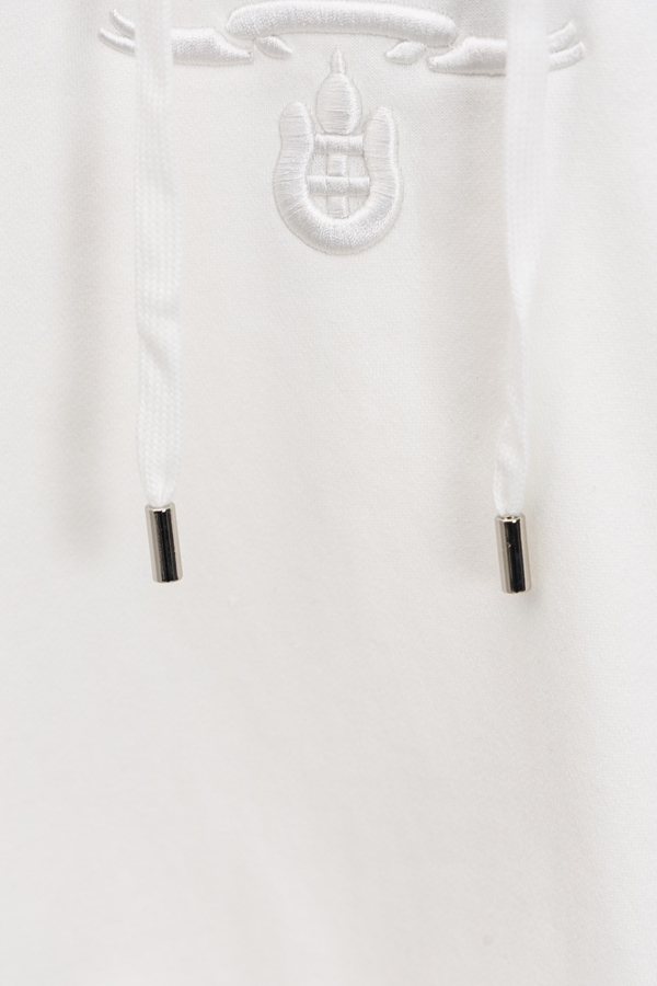 ブランドパーカー角部分ディテール